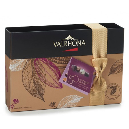 Ballotin med 50 Praliner, Valrhona
