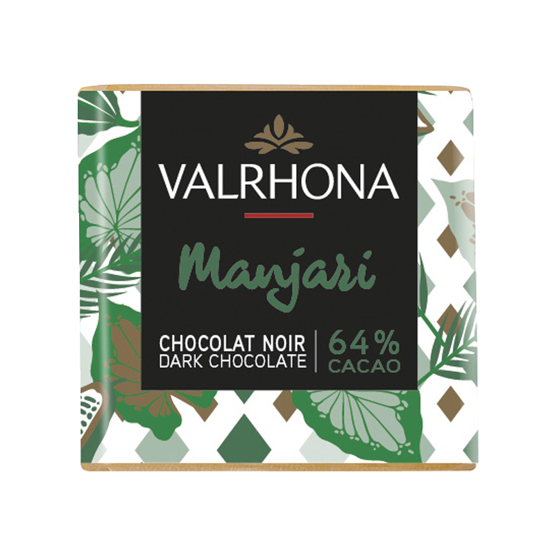 Carré Manjari 64%, 1 kg à 5g/st